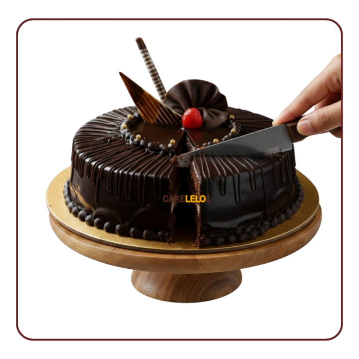 Chocolate Cream Truffle Cake